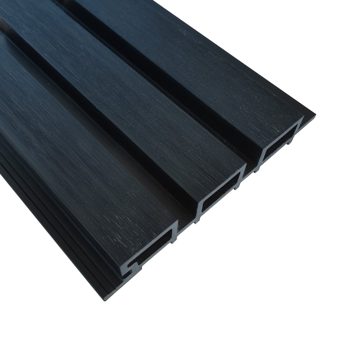 5.0m Composite Slat Wall - Charcoal