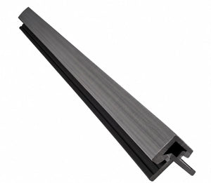 Blackline Slatwall External Trim Cement Grey