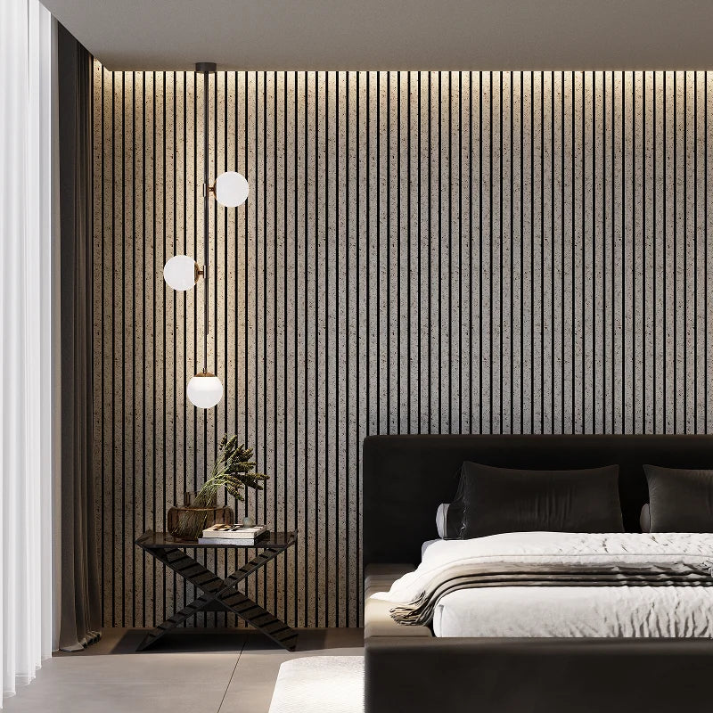 Acoustic Panel - Beige Gold Vein Dot