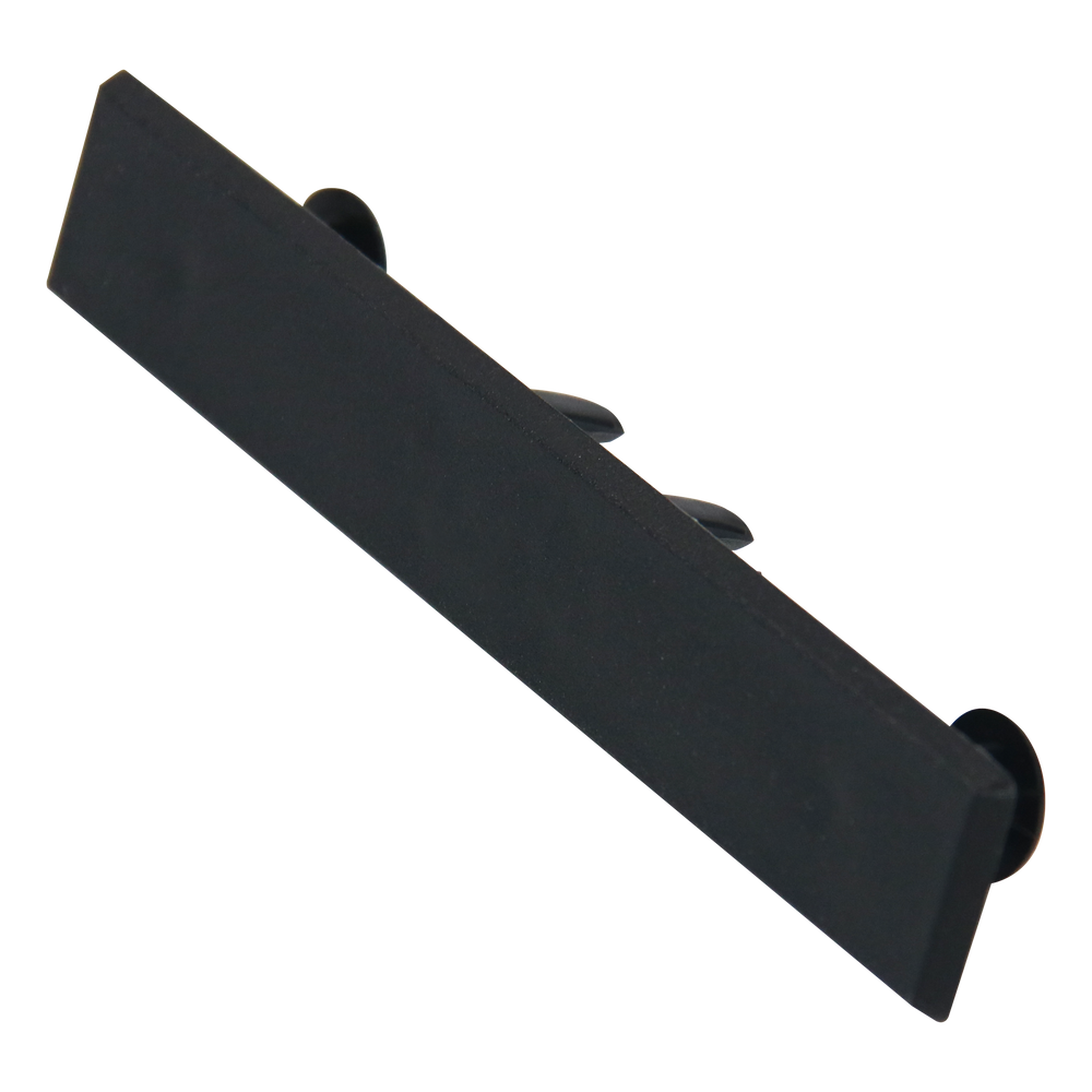 Neowall Co Extrusion Decking End Caps Charcoal composite end caps for decking board edges