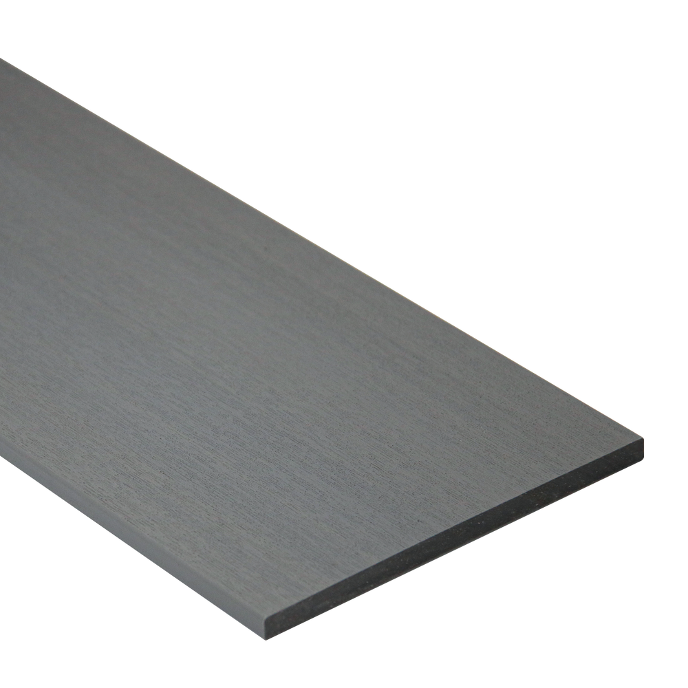 Newall Co Extrusion Facias Cement Grey composite fascia board for decking edges