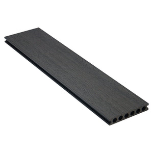  decking board with capped surface