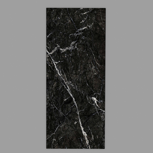 Neowall Vellura panel installation in dark graphite marble design