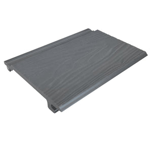 Neutral grey composite wall cladding boards by Neowall for outdoor facade