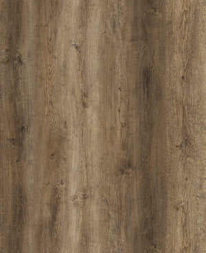 Wood-effect herringbone wall panels Ashton Brown interior feature wall