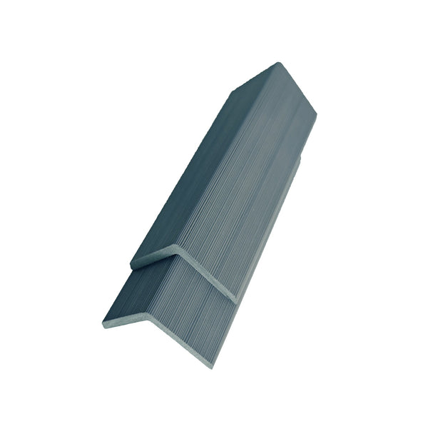 Neowall Blue Grey SlatWall edge seal trim for finishing panel edges cleanly