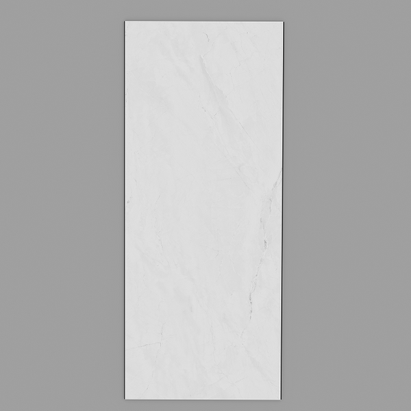 Neowall Vellura panel installation in light grey marble design