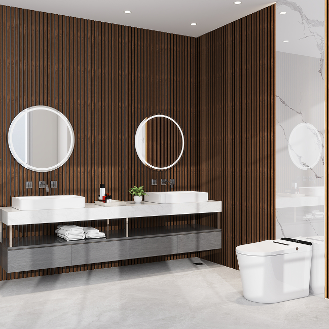 Aluvo 6 Slats Warm Walnut